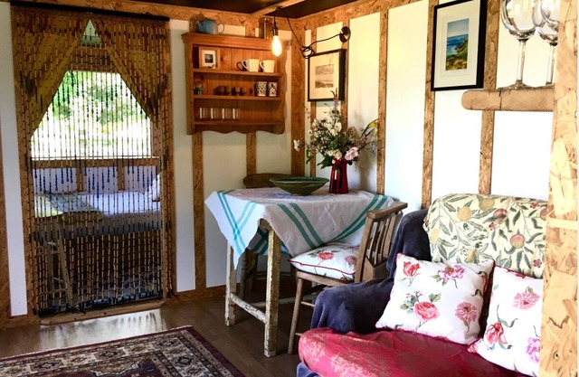 Cabaña-Panorámico-Baño privado-Vista al campo-The Filed Hut