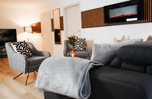 Wohnträumerei Desig Stadtwohnung, Stadtnah, Parkplatz; Wlan, Smart TV,