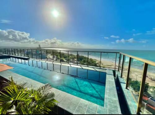 Flat com vista linda para o mar!