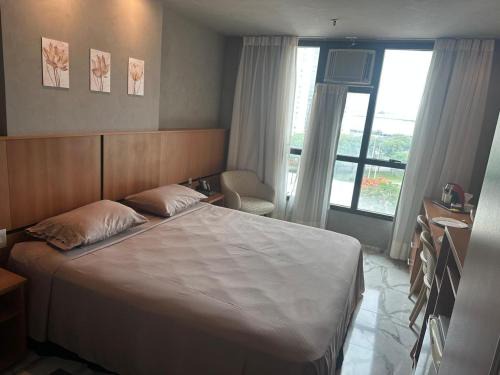 Flat Comfort Taguatinga - Cama King - Sauna, academia e Piscina - Propriedade Particular 508