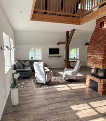 Friesenhaus Ebbe für 6 Gäste mit großem Garten