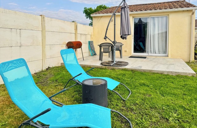 Fully-equipped one-bedroom house near the Medoc châteaux