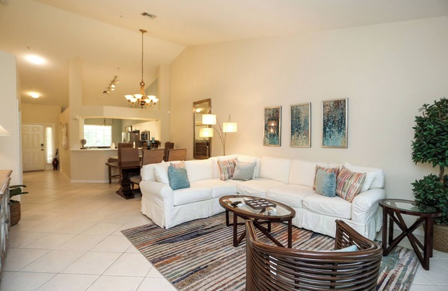 FULLY FURNISHED ANNUAL/SEASONAL RENTAL, LELY RESORT, 2 BEDS+DEN/2BATH