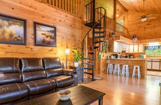 Hermosa cabaña en el estanque mágico Beech Hill