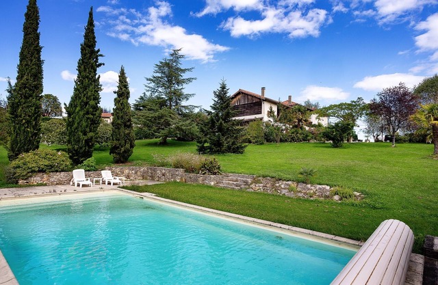 Gîte de Figarol - Vue sur les Pyrénées