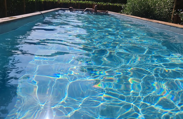 Gîte LA FUYE of the Château de Jallanges for 15 people, private swimming pool (12x2.5m)