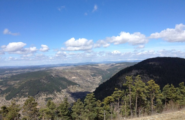 Casa rural en el Causse Méjean,