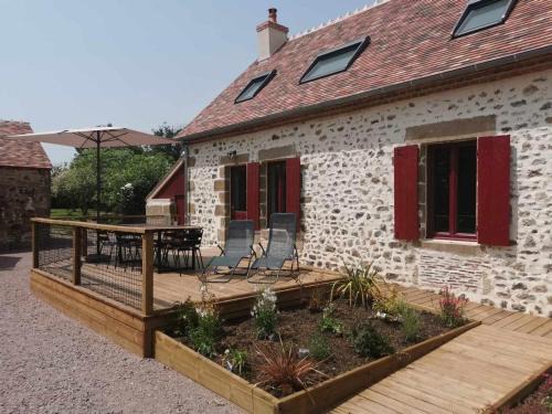 Gîte ressourçant avec poêle à bois et animaux admis à Bourbon-l'Archambault - FR-1-489-535