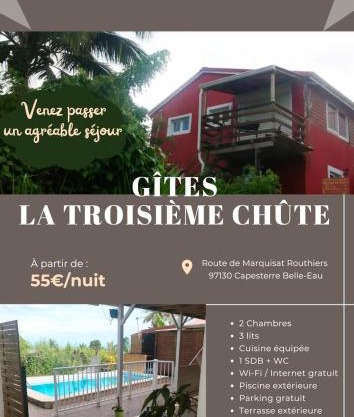 Gîtes La Troisième Chute