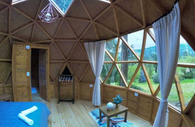 Glamping con jacuzzi
