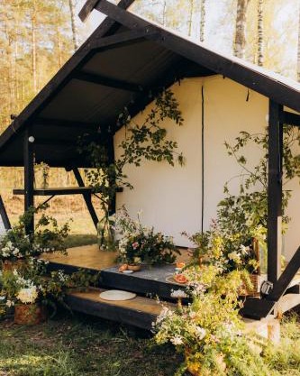 Glempings Kaziņu ferma Līcīši