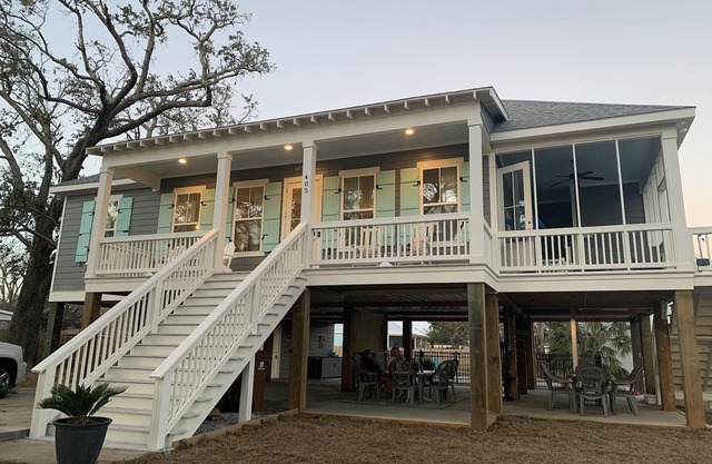 Gorgeous beach home with a salt water pool. Perfect for a summer vacation!