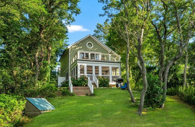 Gorgeous beachfront home with direct beach access, private terrace,...