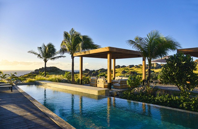 Green Lagoon Villa, hermosa laguna y vista al mar, 2 piscinas, tarifa de 2 o 3 habitaciones