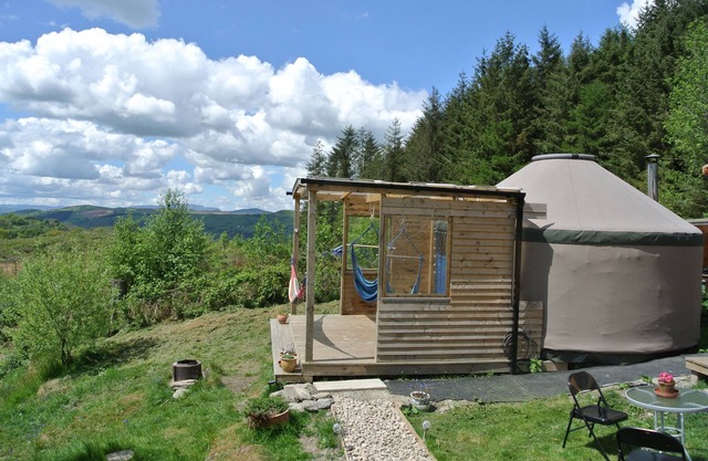 Eco-Glamping Mountain Yurt North Wales - Sleeps 4 - Se aceptan mascotas y niños