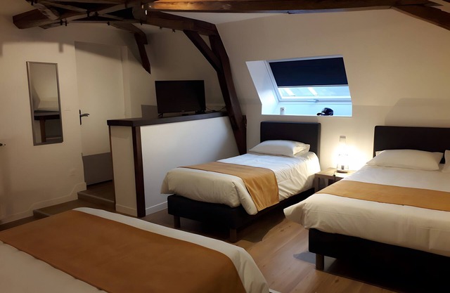 Habitaciones de huéspedes 'Chambres Porshe' con terraza y jardín compartidos