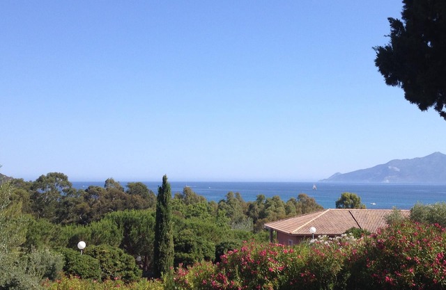 Villa con vista al golfo cerca de la playa 8 personas