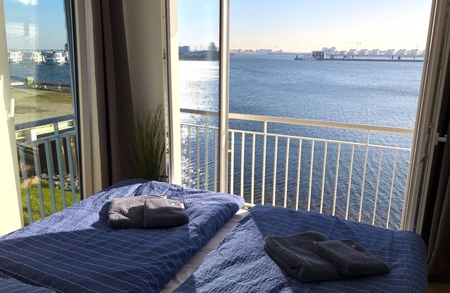 Casa de vacaciones 'Hafenmeister By Seeblick Ferien Oro' con vistas al mar, terraza privada y Wi-Fi