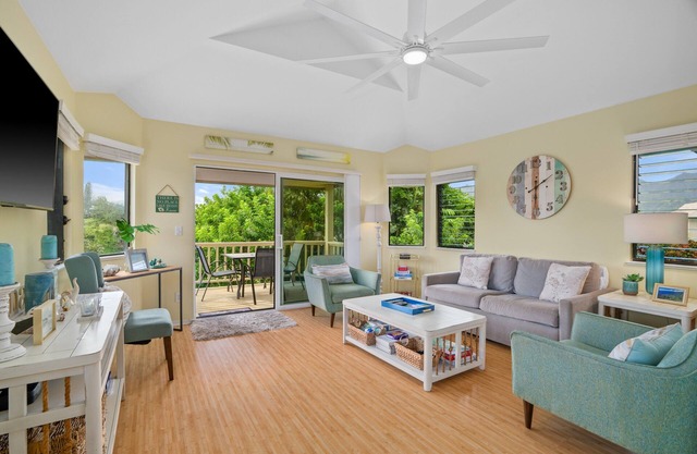 Hanalei Bay Villa Cottage 2Br 2. 5 Ba 2 con vistas a la montaña (HBV24)