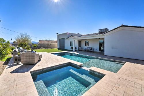 Heated Pool and Spa Lake Havasu City Villa!