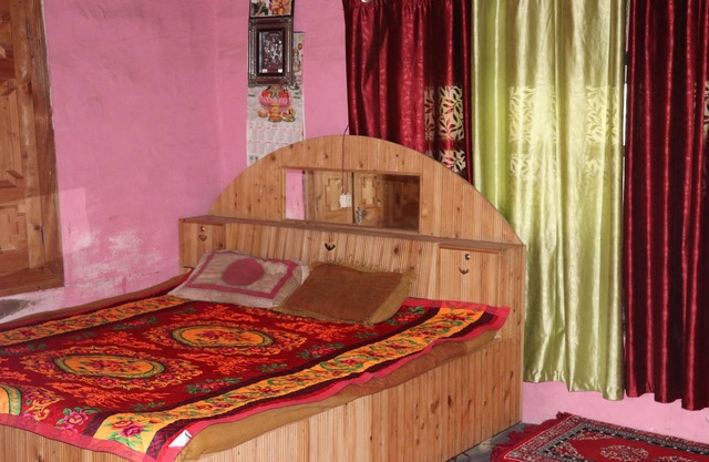 Casa de familia tradicional del Himalaya