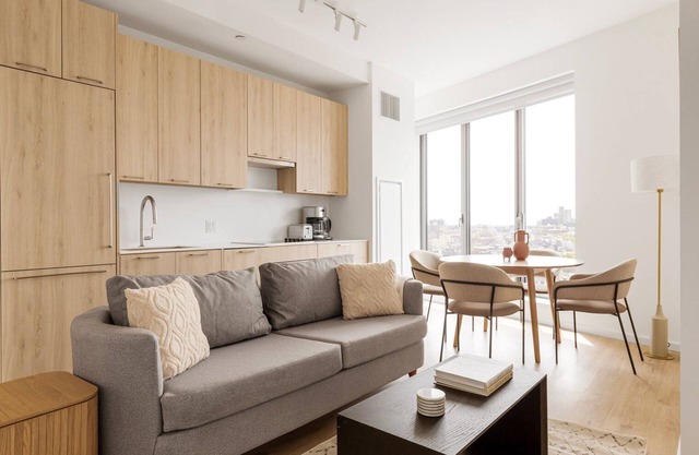 Hip Clinton Hill 2BR w/ Gym, Elev & W/D, near Sports, by Blueground