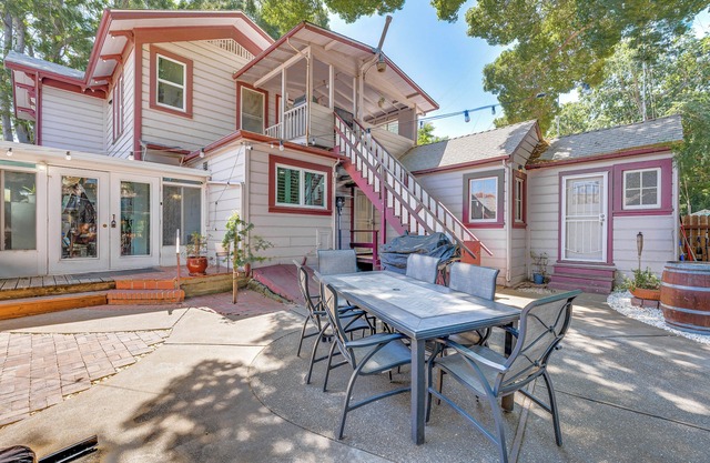 Historic Woodland Escape w/ Patio + Fire Pit!