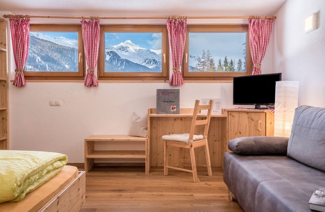 Apartamento vacacional "Mountainfarm Innertrein Jöchl" con vistas a la montaña, balcón y Wi-Fi