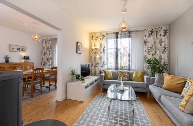 Casa de vacaciones 'Meeresbrise' con terraza privada, jardín compartido y Wi-Fi