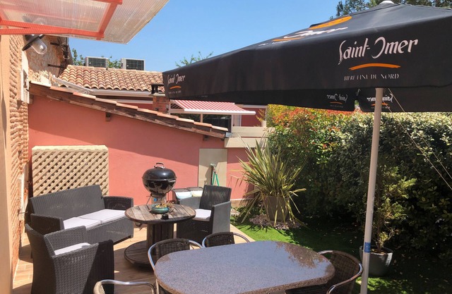 Casa de vacaciones 'Logement Plages' con terraza privada, Wi-Fi y aire acondicionado