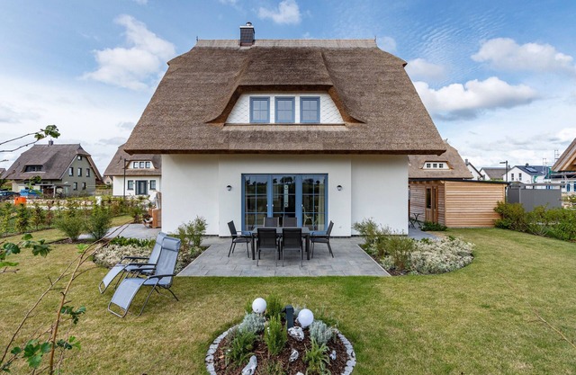 Casa de vacaciones 'Maison Mer Baltique' con vistas al mar, terraza privada y Wi-Fi