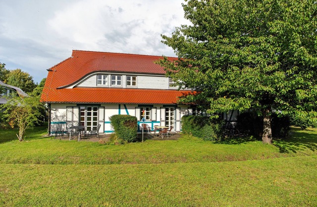 Casa de vacaciones 'Meerforelle' con terraza compartida y Wi-Fi