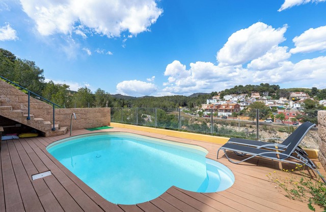 Casa de vacaciones 'Vistabella' con piscina privada, Wi-Fi y aire acondicionado