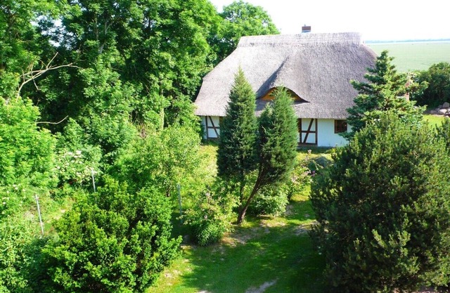 Vacaciones en la antigua granja en el Eulenhof entre Penetal y Stettiner Haff