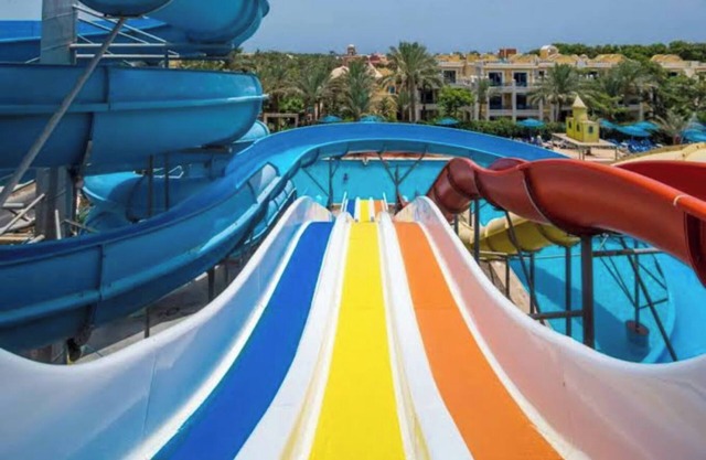 Hostgool Chalets in mirage bay Resort &aqua park