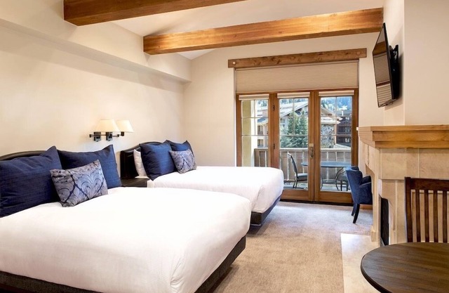 Hotel 2 Queen Hotel Room by RedAwning
