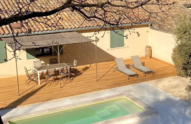 Casa con jardín vallado (se admiten mascotas) entre Lourmarin y Cadenet