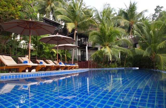 Villa con vistas al mar en el complejo de 5 estrellas en Samui