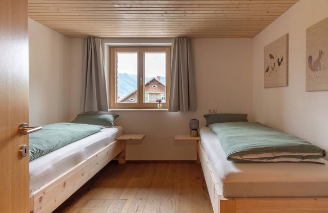 In the middle of the beautiful nature of the Bregenzerwald!