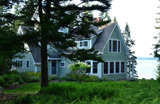 Islesboro Island Maine casa frente al mar en 12 Acres privada