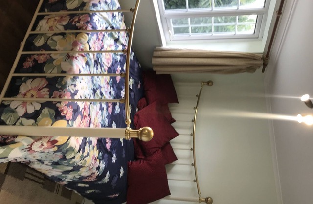 It has a private garden