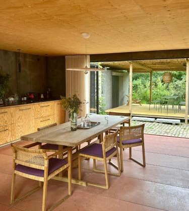 Japanese-Inspired Nature Gem In Vejby Strand