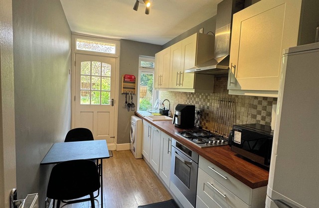 Just opposite Finsbury Park, London. 2 minute walk to underground train station