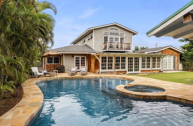 4bd / 3. 5ba Encantadora casa náutica Kahala con piscina y aire acondicionado. - Kahala Seaside