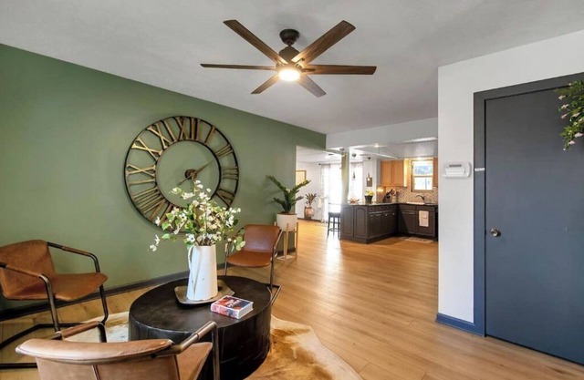 King Estate with attached Mid-Century Apartment & Gym.