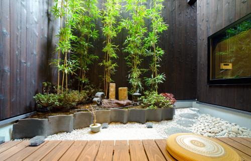 Kyoki Machiya near Kyoto Station Exquisite Garden