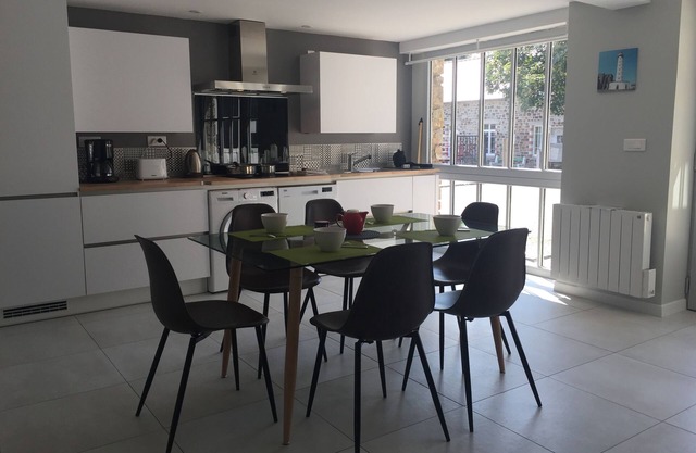 L'atelier-Gîte-Apartamento-Baño privado con bañera