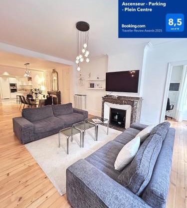 L'Elegant Paradoux - 3 sdb - 2 wc - Ascenseur - Parking - Plein Centre