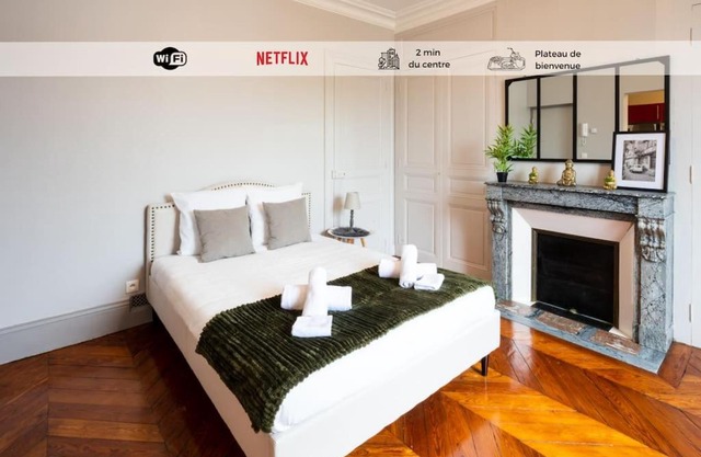 L’haussmannien, hyper centre 2 min à pied