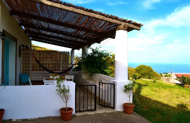 casa panorámica La Bartola en Villa Paradiso. Lipari